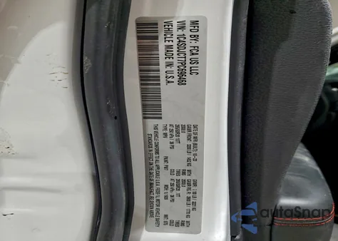 2023 Dodge Durango R/T z USA, uszkodzony, nr VIN 1C4SDJCT7PC696468